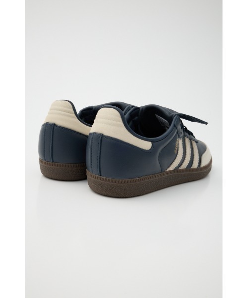 MOUSSY（マウジー）の「adidas SAMBA LT W（スニーカー・レディース・オフホワイト/ダークネイビー・23.5cm/24cm/24.5cm/25cm）」の8枚目の写真