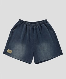 NO COFFEE（ノーコーヒー）の「サルファーダイ クラックプリント スウェットショーツ（その他パンツ）」