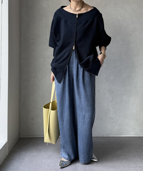 レゴリスさま専用✴︎【新品】Dou Dou リヨセルデニム(今季) レゴリスさま専用✴︎【新品】Dou Dou リヨセルデニム(今季
