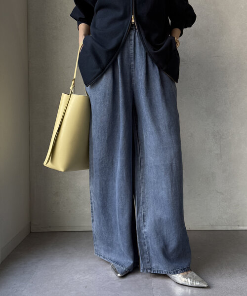 レゴリスさま専用✴︎【新品】Dou Dou リヨセルデニム(今季) レゴリスさま専用✴︎【新品】Dou Dou リヨセルデニム(今季