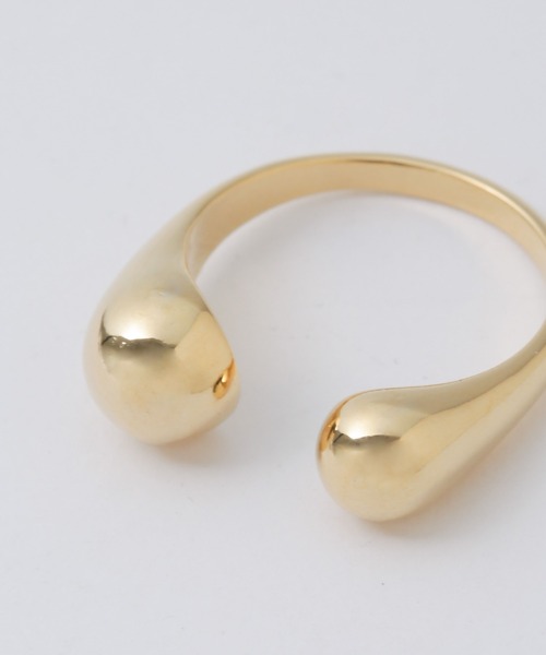 NANO universe（ナノユニバース）の「サイズ調整可能デザインリング（リング・レディース・シルバー/ゴールド・FREE）」の6枚目の写真