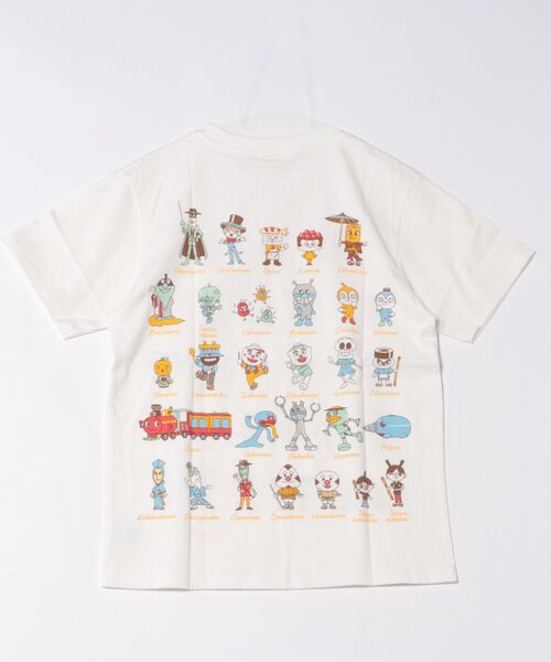 ANPANMAN KIDS COLLECTION（アンパンマンキッズコレクション）の「なかまいっぱい半袖Tシャツ大人（Tシャツ/カットソー・レディース・オフホワイト・S/M/L/LL）」の6枚目の写真