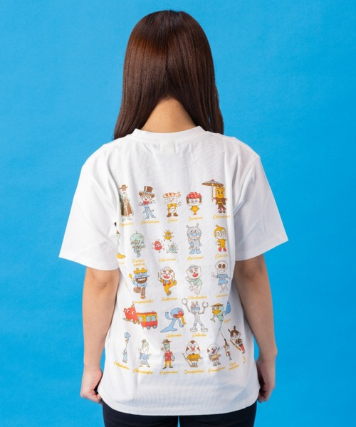 ANPANMAN KIDS COLLECTION（アンパンマンキッズコレクション）の「なかまいっぱい半袖Tシャツ大人（Tシャツ/カットソー・レディース・オフホワイト・S/M/L/LL）」の2枚目の写真