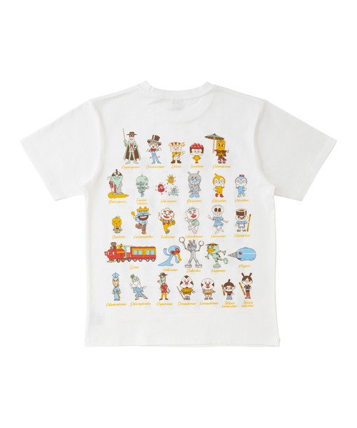 ANPANMAN KIDS COLLECTION（アンパンマンキッズコレクション）の「なかまいっぱい半袖Tシャツ大人（Tシャツ/カットソー・レディース・オフホワイト・S/M/L/LL）」の5枚目の写真