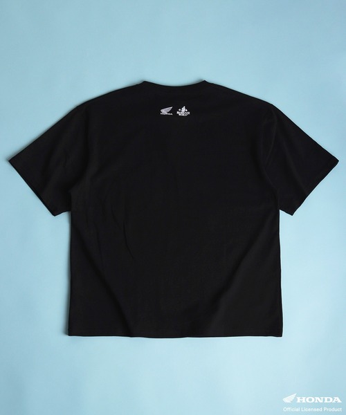 WESTSEA(ウエストシー)の「HONDA × MONSTER WORLD プリント ワンポイント刺繍 半袖Tシャツ(Tシャツ/カットソー・メンズ・ホワイト/ブラック系その他/ブラック/ホワイト系その他・M/L)」の15枚目の写真