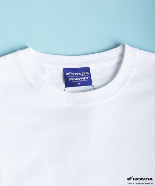 WESTSEA(ウエストシー)の「HONDA × MONSTER WORLD プリント ワンポイント刺繍 半袖Tシャツ(Tシャツ/カットソー・メンズ・ホワイト/ブラック系その他/ブラック/ホワイト系その他・M/L)」の22枚目の写真