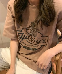 HOMME グラフィックプリント Tシャツ ブラウン グラフィックプリントランニングTシャツ - ブラウン | ZARA
