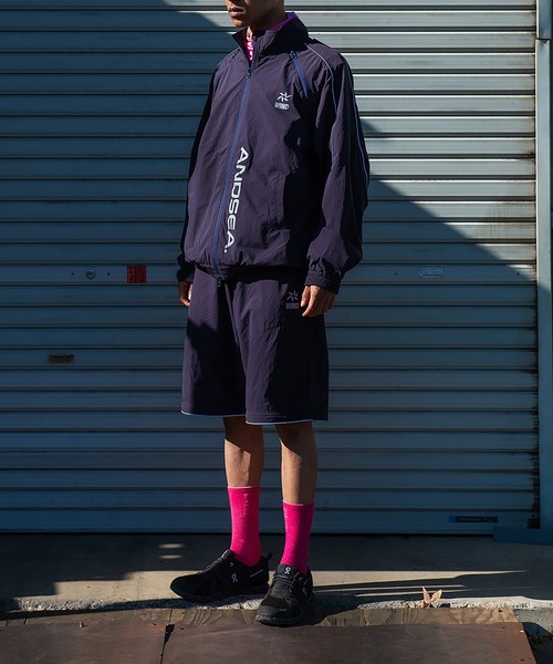 WIND AND SEA(ウィンダンシー)の「Piping 2Way Track Pant(その他パンツ・メンズ・ブラック/チャコールグレー・MEDIUM/LARGE/X-LARGE/SMALL)」の16枚目の写真