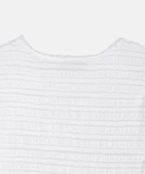 3.3 Field Trip （3.3フィールドトリップ）の「3.3 Field Trip／クロップＴ（Tシャツ/カットソー・レディース・ブラック/アイボリー・FREE）」の20枚目の写真