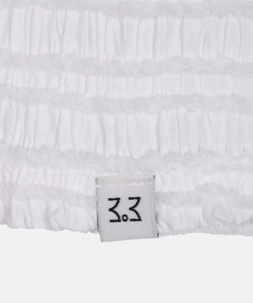 3.3 Field Trip （3.3フィールドトリップ）の「3.3 Field Trip／クロップＴ（Tシャツ/カットソー・レディース・ブラック/アイボリー・FREE）」の22枚目の写真