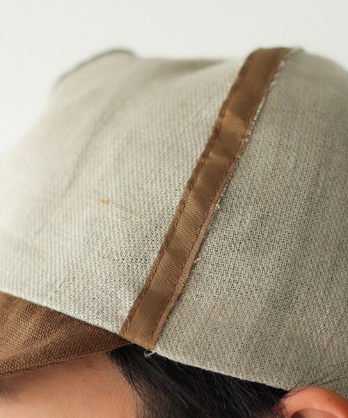 fennica(フェニカ)の「【別注】TATAMIZE / BBC ベースボール キャップ(キャップ・レディース・ホワイト系その他6・MEDIUM)」の4枚目の写真