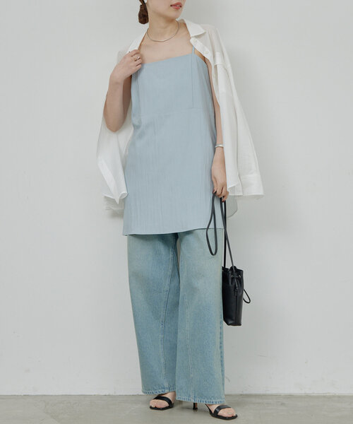 美品 gallardagalante ハイスリットウールチュニック F GALLARDAGALANTE｜【セットアップ対応】クロシェレース