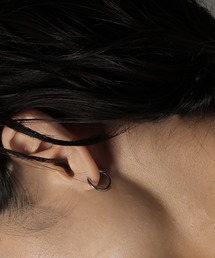 ORLEAN(オルレアン)の金属アレルギー対応 シンプルフープピアス 太さ1.6mm サージカルステンレス ユニセックス(ピアス(両耳用))