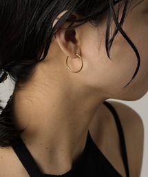 ORLEAN（オルレアン）の「【ORLEAN】 シンプルフープピアス 太さ1.6mm サージカルステンレス ユニセックス（ピアス（両耳用））」