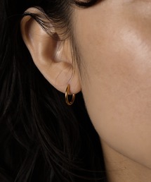 ORLEAN（オルレアン）の「【ORLEAN】 シンプルフープピアス 太さ1.6mm サージカルステンレス ユニセックス（ピアス（両耳用））」