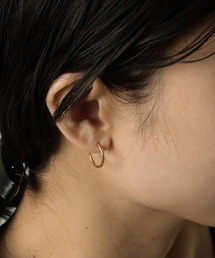 ORLEAN（オルレアン）の「【ORLEAN】 シンプルフープピアス 太さ1.6mm サージカルステンレス ユニセックス（ピアス（両耳用））」