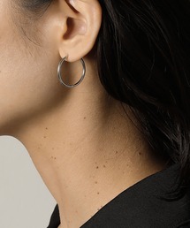 ORLEAN（オルレアン）の「【ORLEAN】 シンプルフープピアス 太さ1.6mm サージカルステンレス ユニセックス（ピアス（両耳用））」