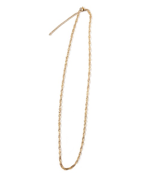 calmila(カルミラ)の「【 金属アレルギー対応 】ツイストチェーンネックレス / ステンレス 幅2mm(ネックレス・レディース・シルバー/ゴールド・ONESIZE)」の10枚目の写真