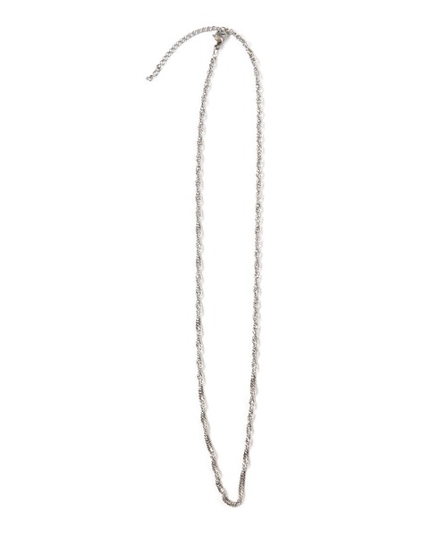 calmila(カルミラ)の「【 金属アレルギー対応 】ツイストチェーンネックレス / ステンレス 幅2mm(ネックレス・レディース・シルバー/ゴールド・ONESIZE)」の11枚目の写真
