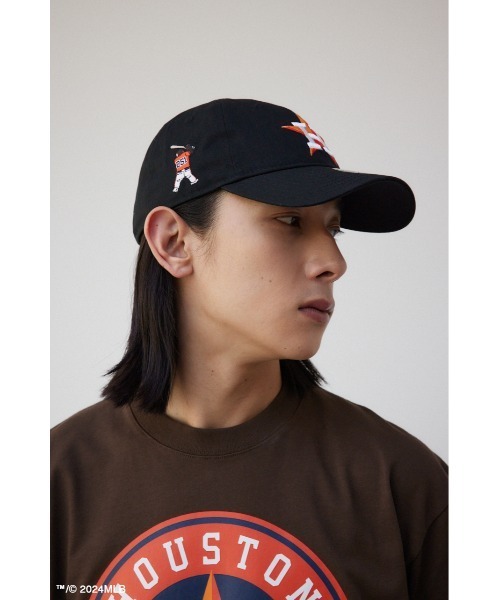AZUL by moussy（アズールバイマウジー）の「NEWERA×MLB×SBC アストロズキャップ（キャップ・メンズ・ブラック・FREE）」の12枚目の写真