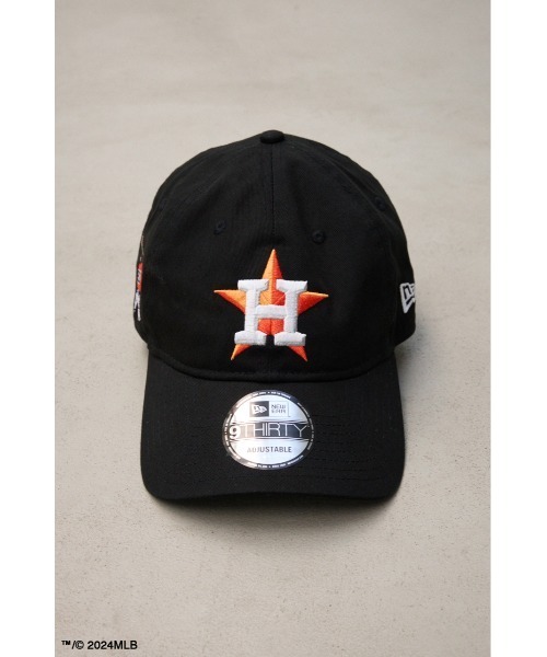 AZUL by moussy（アズールバイマウジー）の「NEWERA×MLB×SBC アストロズキャップ（キャップ・メンズ・ブラック・FREE）」の5枚目の写真