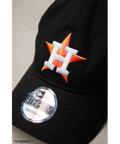 AZUL by moussy（アズールバイマウジー）の「NEWERA×MLB×SBC アストロズキャップ（キャップ・メンズ・ブラック・FREE）」の7枚目の写真