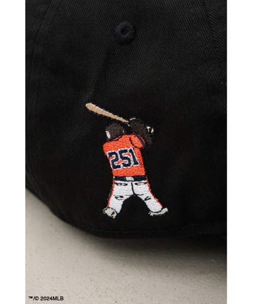 AZUL by moussy（アズールバイマウジー）の「NEWERA×MLB×SBC アストロズキャップ（キャップ・メンズ・ブラック・FREE）」の9枚目の写真