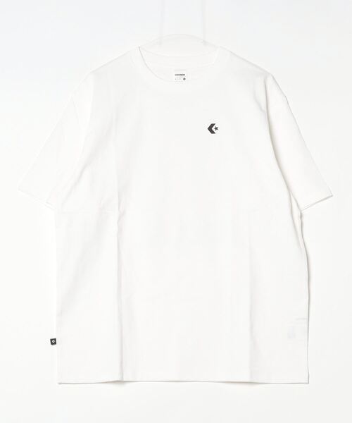 CONVERSE(コンバース)の「【別注】コンバース AP CS PT S/S Tシャツ 限定コラボ(Tシャツ/カットソー・メンズ・ブラック/ホワイト・M/L/LL)」の1枚目の写真