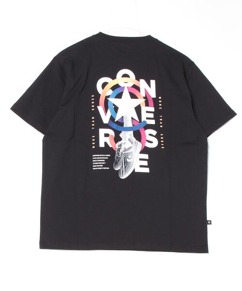 CONVERSE(コンバース)の「【別注】コンバース AP CS PT S/S Tシャツ 限定コラボ(Tシャツ/カットソー・メンズ・ブラック/ホワイト・M/L/LL)」の3枚目の写真