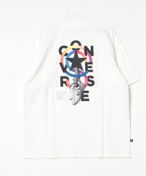 CONVERSE(コンバース)の「【別注】コンバース AP CS PT S/S Tシャツ 限定コラボ(Tシャツ/カットソー・メンズ・ブラック/ホワイト・M/L/LL)」の4枚目の写真