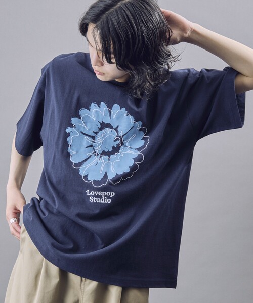 セール】PUBLUX/パブリュクス Lovepop studio フラワー刺繍