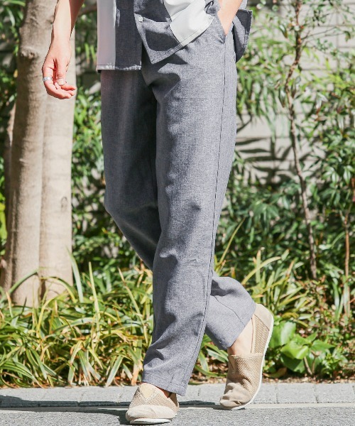 LUXSTYLE(ラグスタイル)の「イージーテーパードパンツ(スラックス・メンズ・ネイビー/ブラック/グレー・M/L/XL)」の11枚目の写真