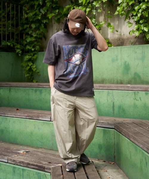 NO NEED(ノーニード)の「【NUTMEG/ナツメグ】BASEBALL T(Tシャツ/カットソー・メンズ・チャコール/グレー/ブラック/ホワイト/ネイビー・LL/M/L)」の13枚目の写真