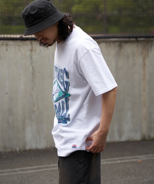 NO NEED(ノーニード)の「【NUTMEG/ナツメグ】BASEBALL T(Tシャツ/カットソー・メンズ・チャコール/グレー/ブラック/ホワイト/ネイビー・LL/M/L)」の19枚目の写真