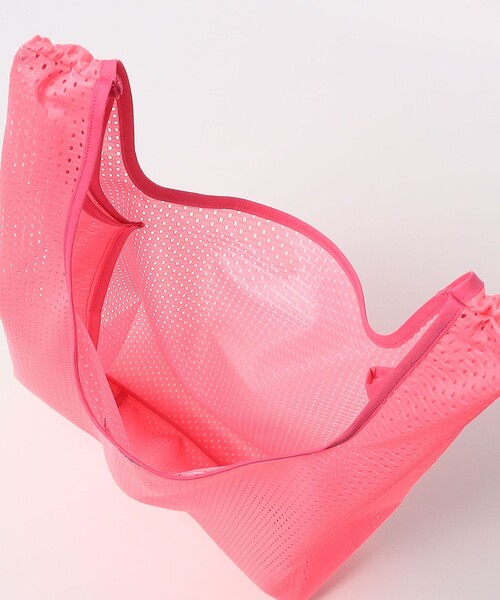 JULY NINE(ジュライナイン)の「<JULY NINE>メッシュ トートバッグ(トートバッグ・レディース・イエロー/ピンク・FREE)」の12枚目の写真