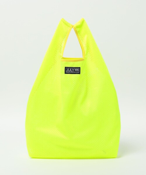 JULY NINE(ジュライナイン)の「<JULY NINE>メッシュ トートバッグ(トートバッグ・レディース・イエロー/ピンク・FREE)」の15枚目の写真