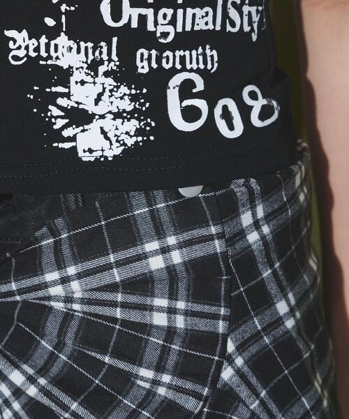 dispark（ディスパーク）の「DISPARK/ハトメネックデザインSSトップス（Tシャツ/カットソー・レディース・ブラック/ブラウン・FREE）」の10枚目の写真