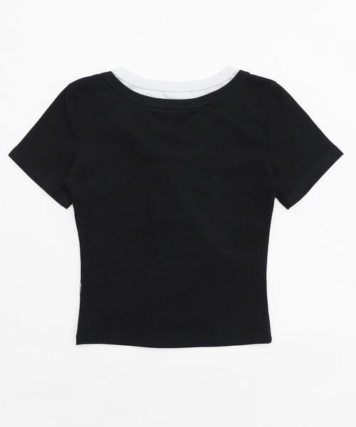 dispark（ディスパーク）の「DISPARK/ハトメネックデザインSSトップス（Tシャツ/カットソー・レディース・ブラック/ブラウン・FREE）」の19枚目の写真