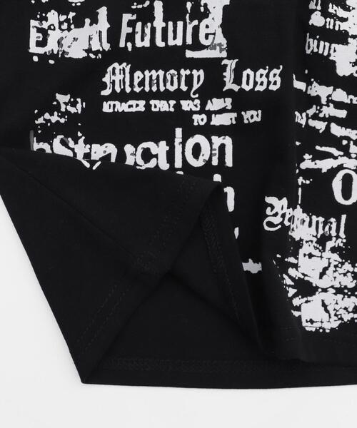 dispark（ディスパーク）の「DISPARK/ハトメネックデザインSSトップス（Tシャツ/カットソー・レディース・ブラック/ブラウン・FREE）」の4枚目の写真