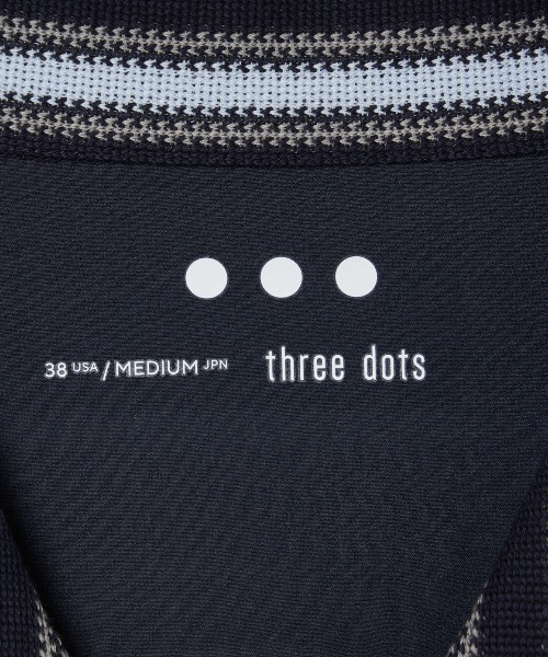 three dots(スリードッツ)の「ラッセル 半袖シャツ(シャツ/ブラウス・メンズ・サックスブルー/ライトホワイト・MEDIUM/LARGE/SMALL)」の10枚目の写真