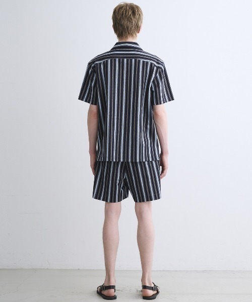 three dots(スリードッツ)の「ラッセル 半袖シャツ(シャツ/ブラウス・メンズ・サックスブルー/ライトホワイト・MEDIUM/LARGE/SMALL)」の14枚目の写真