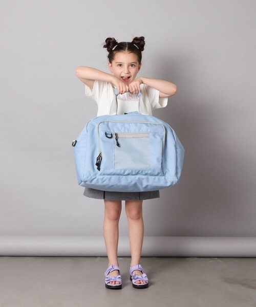a.v.v（アーヴェヴェ）の「[KIDS]【修学旅行／林間学校】３WAYボストンバッグ（ボストンバッグ・キッズ・ダークインディゴブルー/ブラック・120）」の10枚目の写真