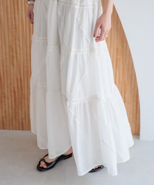 セール】コットンボイルボリュームスカート 289813（スカート