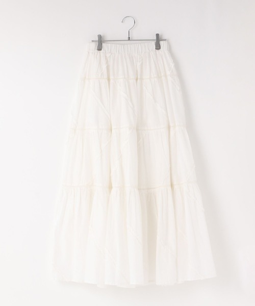 LOWRYS FARM(ローリーズファーム)の「コットンボイルボリュームスカート 289813(スカート・レディース・レッド/ホワイト/ブラック・FREE)」の15枚目の写真