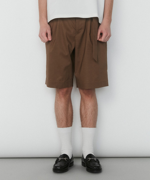 VICTIM(ヴィクティム)の「VICTIM ヴィクティム / LINEN WIDE SHORTS セットアップリネンワイドショーツ ショートパンツ / VTM-25-P-005(その他パンツ・メンズ・グレー/ブラック/ブラウン・1/2/3)」の8枚目の写真