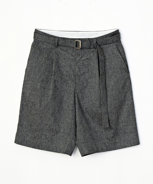 VICTIM(ヴィクティム)の「VICTIM ヴィクティム / LINEN WIDE SHORTS セットアップリネンワイドショーツ ショートパンツ / VTM-25-P-005(その他パンツ・メンズ・グレー/ブラック/ブラウン・1/2/3)」の11枚目の写真