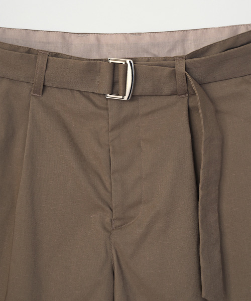 VICTIM(ヴィクティム)の「VICTIM ヴィクティム / LINEN WIDE SHORTS セットアップリネンワイドショーツ ショートパンツ / VTM-25-P-005(その他パンツ・メンズ・グレー/ブラック/ブラウン・1/2/3)」の14枚目の写真