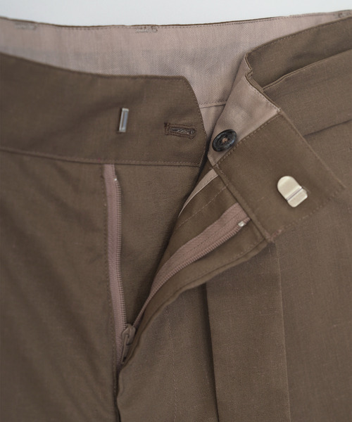 VICTIM(ヴィクティム)の「VICTIM ヴィクティム / LINEN WIDE SHORTS セットアップリネンワイドショーツ ショートパンツ / VTM-25-P-005(その他パンツ・メンズ・グレー/ブラック/ブラウン・1/2/3)」の16枚目の写真