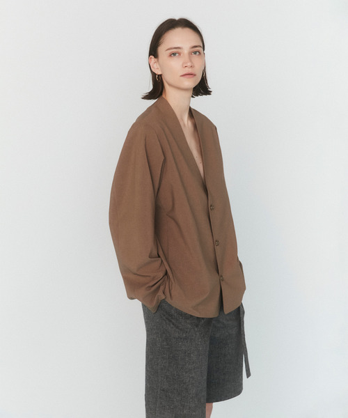 VICTIM(ヴィクティム)の「VICTIM ヴィクティム / LINEN WIDE SHORTS セットアップリネンワイドショーツ ショートパンツ / VTM-25-P-005(その他パンツ・メンズ・グレー/ブラック/ブラウン・1/2/3)」の20枚目の写真