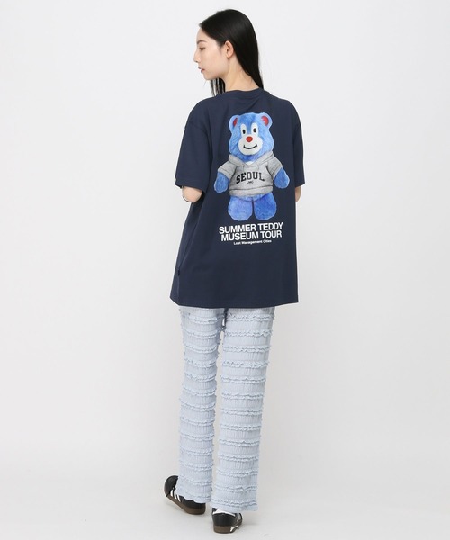 Tシャツ・カットソー LMC SUMMER TEDDY MUSEUM TOUR SWEATSHIRT dark blue 0LM44FSW38 original.jpg?1729664037